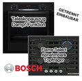 BOSCH Dampf-Backofen-Set mit Gaskochfeld Teleskopauszug FlameSelect EcoClean