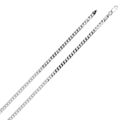Massive 925 Silberkette Panzerkette echt 925 Sterling Silber Kette Damen Herren