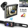 Auto Rückfahrkamera 5" LCD HD Monitor LKW Bus Funk Kabel Rückseiten Kamera DE