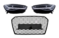 Gitter für Audi A6 C7 4G Facelift 15-18 RS6 Matrix Look LED Scheinwerfer Dynamic
