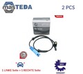 06SKV420 ABS SENSOR DREHZAHLFÜHLER VORNE SKV GERMANY 2PCS NEU OE QUALITÄT