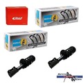 2x BILSTEIN STOSSDÄMPFER + EIBACH FEDERN VORNE VORMONTIERT FÜR MB C-KLASSE / CLK