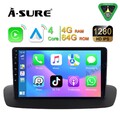 4+64GB Android 15 Autoradio Navi Carplay DAB FM für Renault Megane III 2009-2015