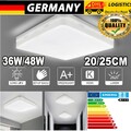 LED Deckenlampe Panel Deckenleuchte Schlafzimmer Bad Wohnzimmer Flur lampe IP44