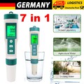 7in1 Wasser Messgerät Digital PH Wert Tester PH TDS&EC Wassertest Monitor Tester