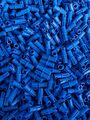 Lego® Technic 50x Verbinder Pins 43093 kurz blau Pin / Kreuz