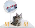 PiuPet® Selbstheizende Decke für Katzen & kl. Hunde, Größe: 60x45cm, Katzendecke