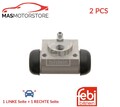RADBREMSZYLINDER TROMMELBREMSE PAAR FEBI BILSTEIN 29365 2PCS P FÜR RENAULT