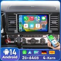 2+64G Carplay Für VW Transporter T6 Multivan Caravelle 15-22 Android14 Autoradio