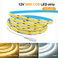 1m-5m LED COB Streifen WW/NW/CW 12V 5V DC Lichtband Stripe keine Lichtpunkte DHL