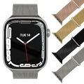 EAZY CASE Ersatzarmband für Apple Watch Series 9 8 7 6 5 4 3 2 1 SE Band Metall