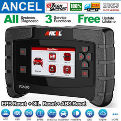 2023 ANCEL FX5000 Profi KFZ OBD2 Diagnosegerät Auto Scanner ABS Bleeding EPB Öl
