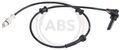 A.B.S. 30698 Sensor, Raddrehzahl hinten links für RENAULT