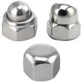 Hutmuttern Edelstahl A2 hohe Niedrig Form Muttern Hutmutter selbstsichernd V2A