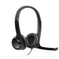 Logitech H390 USB Stereo Headset Mit verbesserter digitaler Klangübertragung und