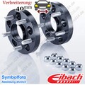 Pro-Spacer Spurplatten schwarz 40mm/Achse u.a.: Ford Focus IV HN, Bj. 2018-2025