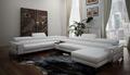 Multifunktion Couch Ecksofa Medien TV Sofa Couch Ledersofa Wohnlandschaft UForm