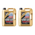 2x 5 Liter Liqui Moly 1310 Leichtlauf 10W-40 für VW Mercedes Peugeot Citroen