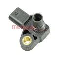 1x Sensor, Saugrohrdruck METZGER 0906369 passend für MERCEDES-BENZ