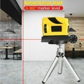 4 in 1 Laser Level Wasserwaage Kreuzlaser Linienlaser Querlinienlaser Stativ