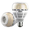 2X 22W=200W E27 LED Leuchtmittel Glühbirne Warmweiß LED Fluter Spot 230V CE COC