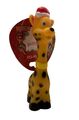 Bob Martin Hundespielzeug Giraffe Merry Christmas Quietscher für Hunde 2-5 kg