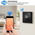 WIFI Digital LCD Thermostat elektrische Fußbodenheizung Tuya Smart Thermostat