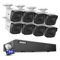 ANNKE POE 5MP IP Überwachungskamera 4K NVR Mit Mikrofon Fernzugriff IP67 H.265+