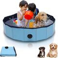 Faltbar Hundepool Swimmingpool Hunde Pool Hundebad Doggy Plantschbecken Becken