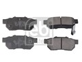 Febi Bilstein 116279 Bremsbelagsatz, Scheibenbremse für HONDA Bremsanlage