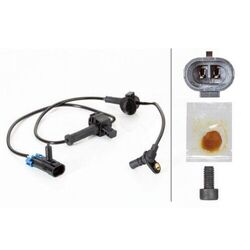 1x Sensor, Raddrehzahl HELLA 6PU 230 040-411 passend für GENERAL MOTORS