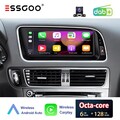 DAB+ Android 14 Autoradio 8-Kern CarPlay DSP GPS Nav 6+128GB Für Audi Q5 2009-16