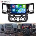 Für Toyota Hilux 2005-2014 Android 14.0 Autoradio GPS Navi FM RDS WIFI BT 2+64GB