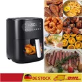 6L Heißluftfritteuse Air fryer 1500W Backofen Fritteusen Heißluft Friteuse Grill