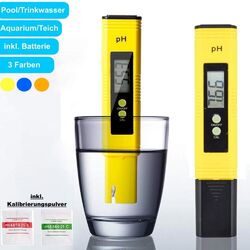 PH Wert Messgerät Wasser Digital Messer Tester Aquarium Pool Prüfer pH 0-14🔥  SEHR GEANU 🔥 LCD-DISPLAY 🔥 DE-HÄNDLER 🔥