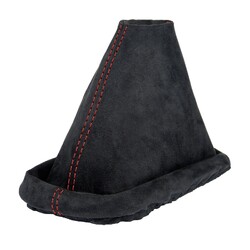 Schaltsack Schaltmanschette für VW Passat 3B 3BG B5 1996-2005 Schwarz Rot