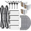 Roboterstaubsauger Zubehörset, Ersatzteile, Filter, Bürsten, Beutel, kompatibel