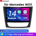 32GB Android14 Carplay GPS Nav Autoradio Für Mercedes Benz CLS E-Class W211 W219