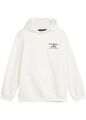 Sweatshirt aus Bio Baumwolle Gr. 128/134 Wollweiß Mädchen Kapuzen-Shirt Neu*