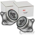 2X NTY RADLAGER-SATZ HINTEN BEIDSEITIG PASSEND FÜR TOYOTA AVENSIS CAMRY CARINA
