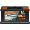 GEL Batterie 12V 120Ah Solarbatterie Bootsbatterie Marine Boot Schiff Gel Akku