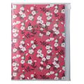 MARK'S 2023/2024 Taschenkalender A5 vertikal, Flower Pattern, Red | Kalender