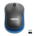 Logitech M185 Kabellose Optische Maus + USB-Empfänger passend für Kompakt PC Laptop Maus
