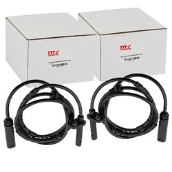 2X NTY ABS-SENSOR RADDREHZAHL HINTEN LINKS+RECHTS passend für BMW X5 X6