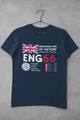 T-Shirt ENGLAND 1966 Fußball-Weltmeisterschaft Sieg ENG66 Fußball Löwen Champions