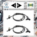 2x ORIGINAL® Snr Sensor, Raddrehzahl Vorne, Links, Rechts für Toyota AYGO AYGO