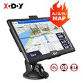 XGODY 7 Zoll Auto PKW LKW GPS Navi Navigationsgerät DE EU Karten KFZ Navi 16GB