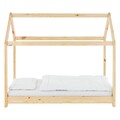 Kinderbett Matratze Hausbett Bettgestell Einzelbett Lattenrost Bett Kinderhaus