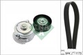 Keilrippenriemen Rippenriemen Satz für Abarth Schaeffler INA 529047810 2008 ->