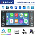 8-Kern 6+128G Für VW T5 Multivan Transporter Android14 Autoradio Carplay GPS KAM